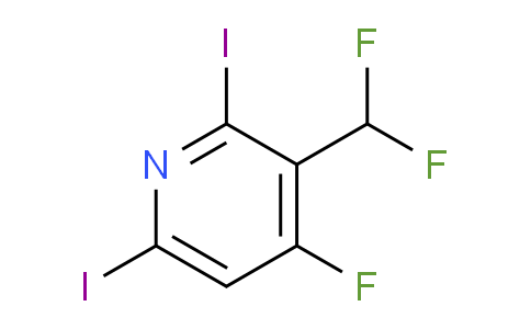 AM137128 | 1806031-73-1 | 3-(Difluoromethyl)-2,6-diiodo-4-fluoropyridine