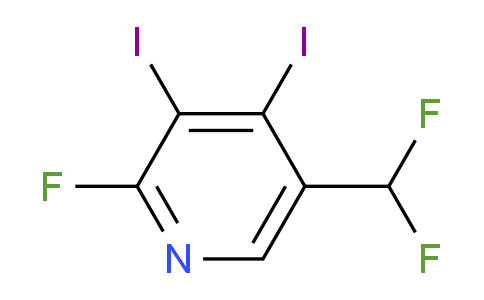 AM137129 | 1805156-84-6 | 5-(Difluoromethyl)-3,4-diiodo-2-fluoropyridine