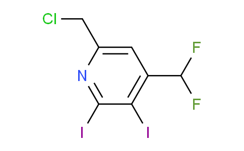 AM137130 | 1804691-64-2 | 6-(Chloromethyl)-4-(difluoromethyl)-2,3-diiodopyridine