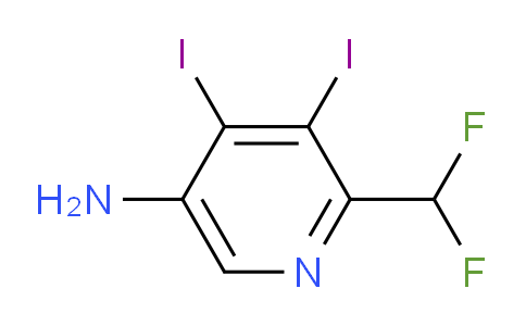 AM137133 | 1805009-10-2 | 5-Amino-2-(difluoromethyl)-3,4-diiodopyridine