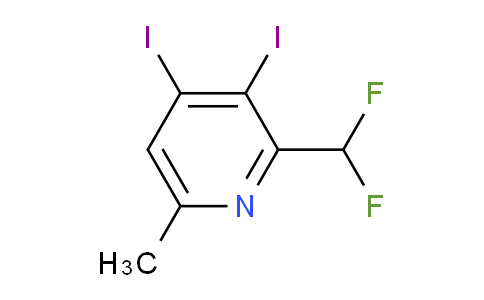 AM137169 | 1806896-81-0 | 2-(Difluoromethyl)-3,4-diiodo-6-methylpyridine