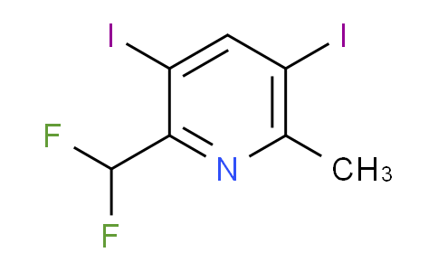 AM137171 | 1805331-24-1 | 2-(Difluoromethyl)-3,5-diiodo-6-methylpyridine