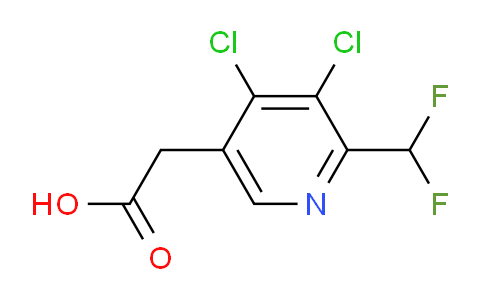 AM137172 | 1805334-43-3 | 3,4-Dichloro-2-(difluoromethyl)pyridine-5-acetic acid