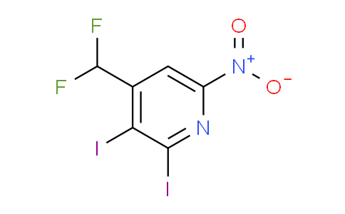 AM137173 | 1805047-19-1 | 4-(Difluoromethyl)-2,3-diiodo-6-nitropyridine
