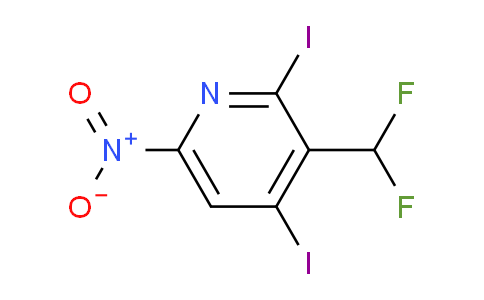 AM137176 | 1806897-07-3 | 3-(Difluoromethyl)-2,4-diiodo-6-nitropyridine