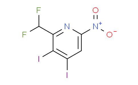 AM137185 | 1804717-72-3 | 2-(Difluoromethyl)-3,4-diiodo-6-nitropyridine