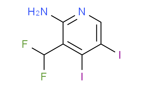 AM137198 | 1805329-44-5 | 2-Amino-3-(difluoromethyl)-4,5-diiodopyridine