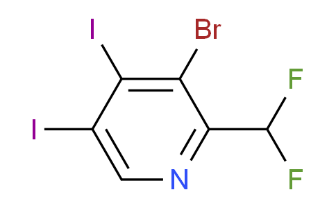 AM137201 | 1806823-05-1 | 3-Bromo-2-(difluoromethyl)-4,5-diiodopyridine
