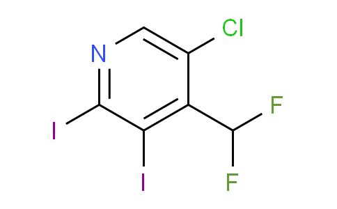 AM137205 | 1805009-55-5 | 5-Chloro-4-(difluoromethyl)-2,3-diiodopyridine