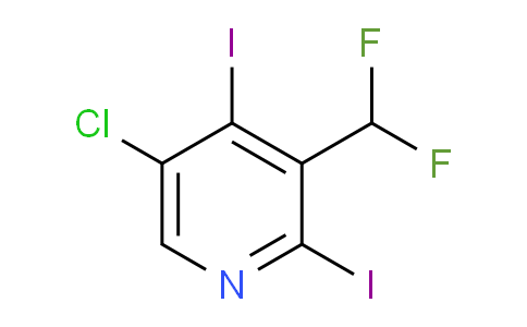 AM137208 | 1806826-19-6 | 5-Chloro-3-(difluoromethyl)-2,4-diiodopyridine