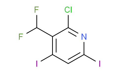AM137209 | 1806826-23-2 | 2-Chloro-3-(difluoromethyl)-4,6-diiodopyridine