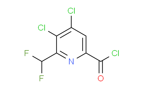 AM137210 | 1806803-90-6 | 3,4-Dichloro-2-(difluoromethyl)pyridine-6-carbonyl chloride