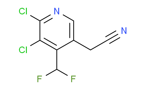 AM137214 | 1805333-85-0 | 2,3-Dichloro-4-(difluoromethyl)pyridine-5-acetonitrile