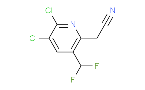 AM137216 | 1805334-02-4 | 2,3-Dichloro-5-(difluoromethyl)pyridine-6-acetonitrile
