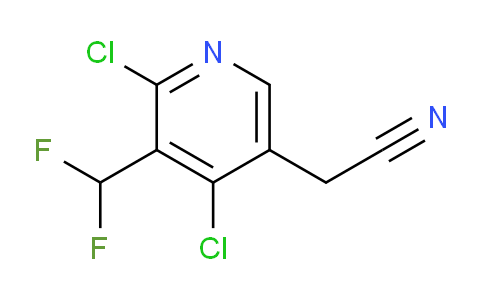AM137218 | 1805247-91-9 | 2,4-Dichloro-3-(difluoromethyl)pyridine-5-acetonitrile