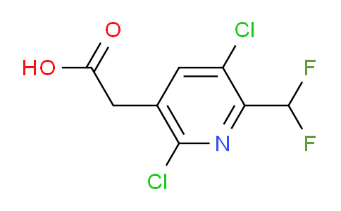 AM137224 | 1805334-41-1 | 3,6-Dichloro-2-(difluoromethyl)pyridine-5-acetic acid