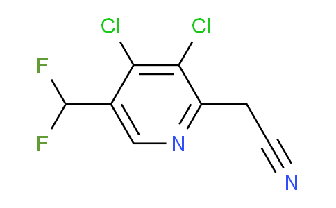 AM137230 | 1803670-99-6 | 3,4-Dichloro-5-(difluoromethyl)pyridine-2-acetonitrile