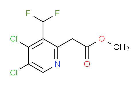 Methyl 4,5-dichloro-3-(difluoromethyl)pyridine-2-acetate