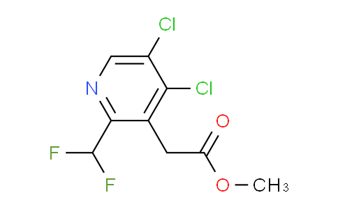 AM137248 | 1806892-52-3 | Methyl 4,5-dichloro-2-(difluoromethyl)pyridine-3-acetate