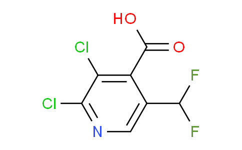 AM137256 | 1803671-23-9 | 2,3-Dichloro-5-(difluoromethyl)pyridine-4-carboxylic acid