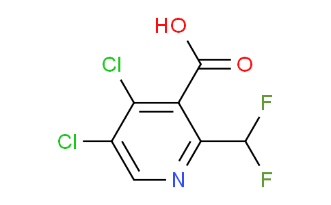 AM137270 | 1806803-33-7 | 4,5-Dichloro-2-(difluoromethyl)pyridine-3-carboxylic acid