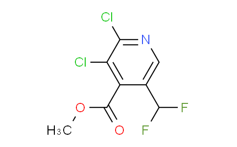 AM137274 | 1804703-18-1 | Methyl 2,3-dichloro-5-(difluoromethyl)pyridine-4-carboxylate