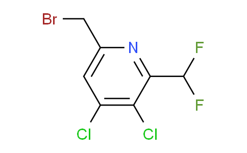 6-(Bromomethyl)-3,4-dichloro-2-(difluoromethyl)pyridine