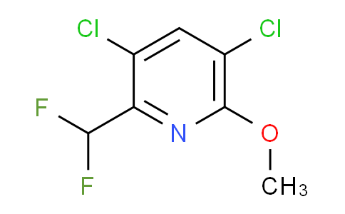 AM137298 | 1805990-91-3 | 3,5-Dichloro-2-(difluoromethyl)-6-methoxypyridine