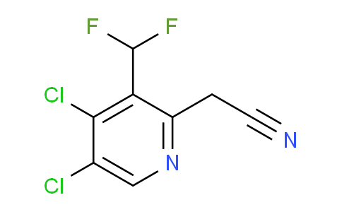 AM137302 | 1806830-35-2 | 4,5-Dichloro-3-(difluoromethyl)pyridine-2-acetonitrile