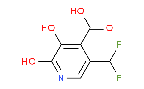 5-(Difluoromethyl)-2,3-dihydroxypyridine-4-carboxylic acid