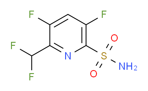 AM137326 | 1806834-67-2 | 3,5-Difluoro-2-(difluoromethyl)pyridine-6-sulfonamide