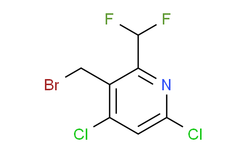 AM137349 | 1805246-95-0 | 3-(Bromomethyl)-4,6-dichloro-2-(difluoromethyl)pyridine