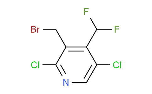 3-(Bromomethyl)-2,5-dichloro-4-(difluoromethyl)pyridine