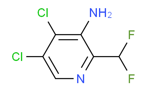 AM137355 | 1805996-35-3 | 3-Amino-4,5-dichloro-2-(difluoromethyl)pyridine