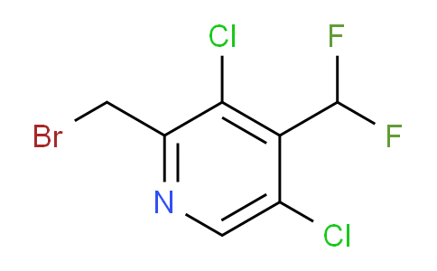 2-(Bromomethyl)-3,5-dichloro-4-(difluoromethyl)pyridine