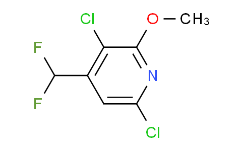 AM137366 | 1805990-71-9 | 3,6-Dichloro-4-(difluoromethyl)-2-methoxypyridine