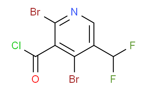 AM137371 | 1805284-85-8 | 2,4-Dibromo-5-(difluoromethyl)pyridine-3-carbonyl chloride