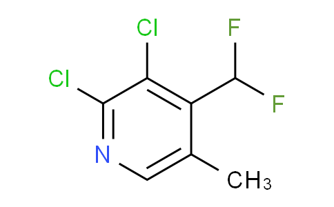 AM137374 | 1805322-90-0 | 2,3-Dichloro-4-(difluoromethyl)-5-methylpyridine