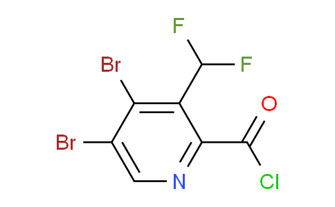 AM137378 | 1806892-18-1 | 4,5-Dibromo-3-(difluoromethyl)pyridine-2-carbonyl chloride
