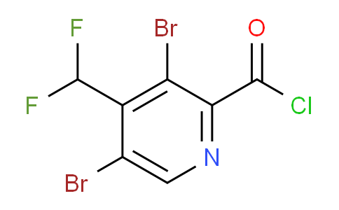 AM137382 | 1805049-86-8 | 3,5-Dibromo-4-(difluoromethyl)pyridine-2-carbonyl chloride