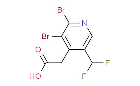 AM137388 | 1805330-27-1 | 2,3-Dibromo-5-(difluoromethyl)pyridine-4-acetic acid
