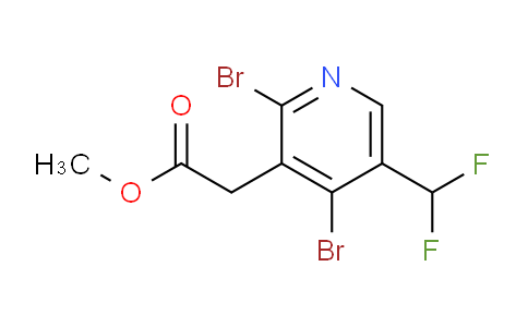 AM137394 | 1805969-38-3 | Methyl 2,4-dibromo-5-(difluoromethyl)pyridine-3-acetate