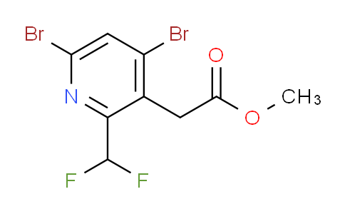 AM137396 | 1805969-35-0 | Methyl 4,6-dibromo-2-(difluoromethyl)pyridine-3-acetate