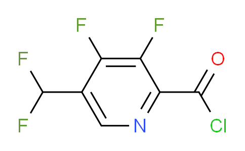 AM137400 | 1804692-20-3 | 3,4-Difluoro-5-(difluoromethyl)pyridine-2-carbonyl chloride