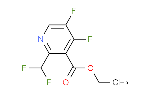 AM137404 | 1806822-95-6 | Ethyl 4,5-difluoro-2-(difluoromethyl)pyridine-3-carboxylate
