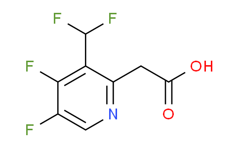 4,5-Difluoro-3-(difluoromethyl)pyridine-2-acetic acid