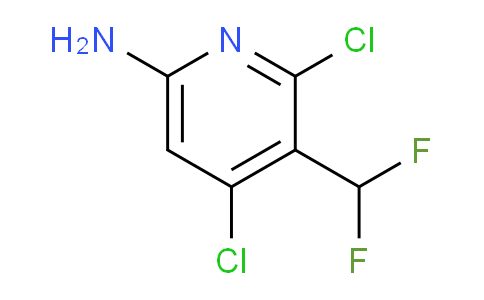 6-Amino-2,4-dichloro-3-(difluoromethyl)pyridine