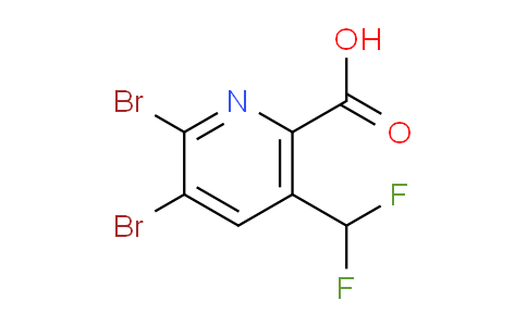 AM137433 | 1806842-25-0 | 2,3-Dibromo-5-(difluoromethyl)pyridine-6-carboxylic acid