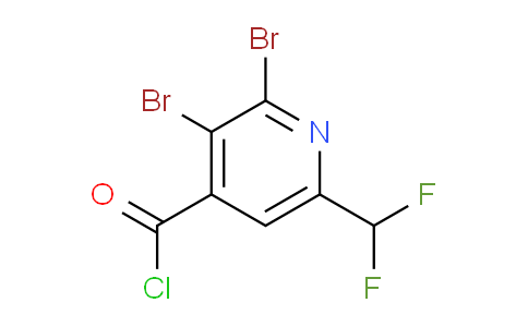AM137434 | 1805284-80-3 | 2,3-Dibromo-6-(difluoromethyl)pyridine-4-carbonyl chloride