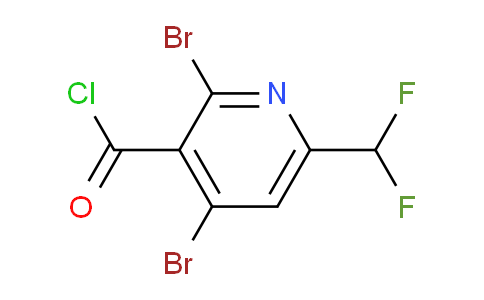 AM137436 | 1806818-62-1 | 2,4-Dibromo-6-(difluoromethyl)pyridine-3-carbonyl chloride